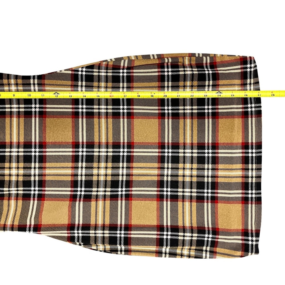 Lovely Day plaid minidress 🤎💛 - Picture 8 of 11